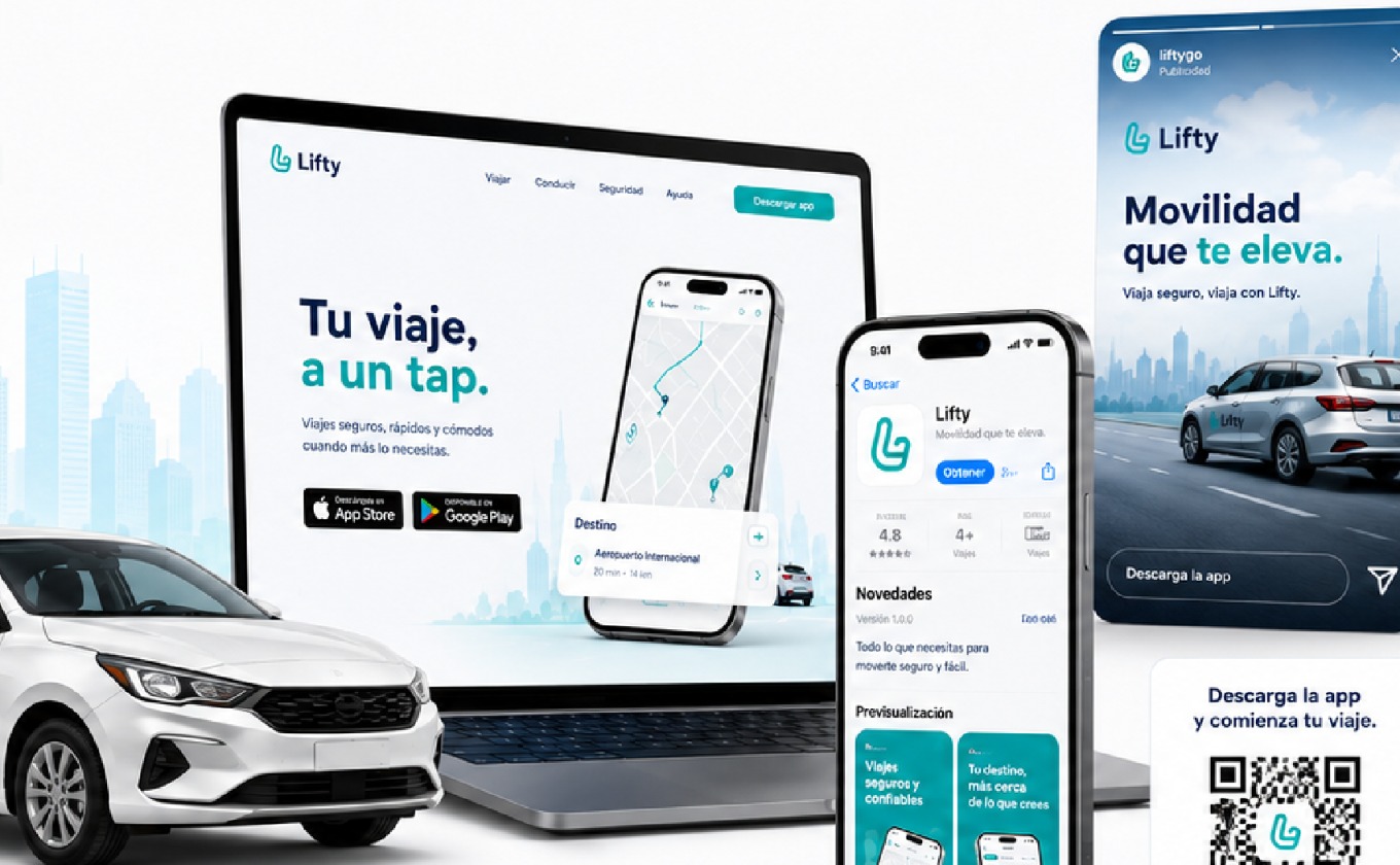 Ecosistema digital y móvil de Lifty